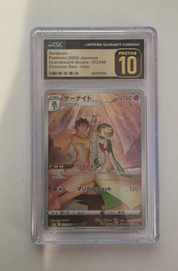 CGC Pristine 10 Gardevoir 072/068 CHR Holo S11a Incandescent Arcana 2022 - Image 1