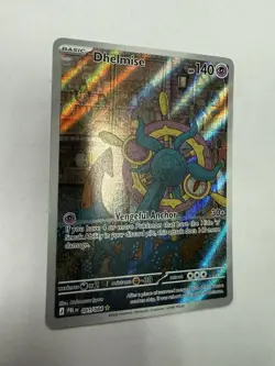 Pokemon Dhelmise 091/084 IR Illustration Rare Pitch Black NM - Image 3