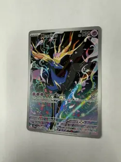 Pokemon TCG Xerneas 091/086 Me04: Chaos Rising Illustration Rare Holo NM - Image 1