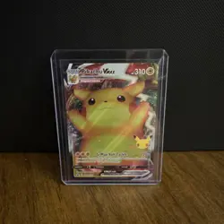 Pikachu VMAX SWSH062 SWSH Black Star Celebrations Promo Pokemon NM - Image 1