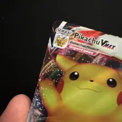 Pikachu VMAX SWSH062 SWSH Black Star Celebrations Promo Pokemon NM - Image 3