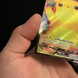 Pikachu VMAX SWSH062 SWSH Black Star Celebrations Promo Pokemon NM - Image 5