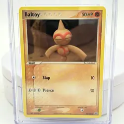 Pokemon TCG Baltoy 43/106 EX Emerald CGC Mint + 9.5 Card 2005 - Image 4