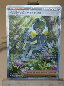 Pokemon Wally's Compassion 186/132 Special Illustration Rare NM - Image 1
