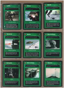 Star Wars CCG: 1996 HOTH DARK SIDE- PICK YOU CARD - Image 2