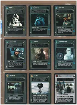 Star Wars CCG: 1996 HOTH DARK SIDE- PICK YOU CARD - Image 5