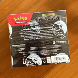 Pokemon TCG Pitch Black booster box, factory sealed in hand, ships fast!! - Image 1