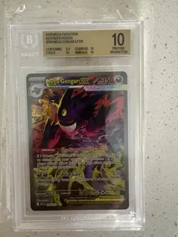 BGS 10 Pokemon Mega Gengar EX 284/217 Secret Rare Foil English 2026 - Image 1