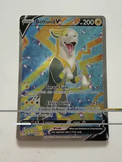 Pokemon Boltund V (Full Art) Fusion Strike Ultra Rare Holofoil 249/264 - Image 1