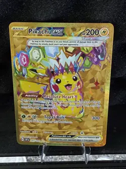Pikachu Ex #247 Pokemon Surging Sparks - Image 2