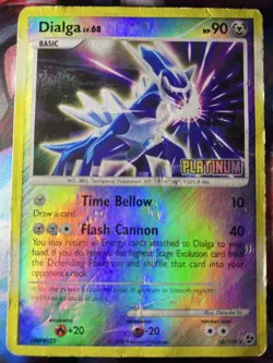 2008 Pokemon Diamond & Pearl Great Encounters Dialga #16/106 BK Promo HP - Image 1