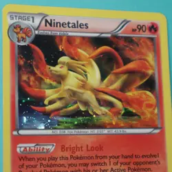 Black and White Promos #BW66 Ninetales Pokemon - Image 2