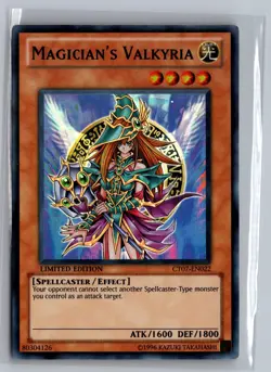 Magician's Valkyria CT07-EN022 2010 Collectors Tins Yu-Gi-Oh Limited NM - Image 1