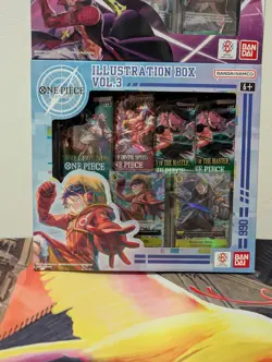One Piece TCG Illustration Box Volume 3 and Volume 4 Bundle Factory Sealed - Image 3
