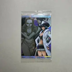 Nico Robin - No.10-07 SR - SEALED One Piece Wafer Card Bandai Japan B455 LL - Image 1