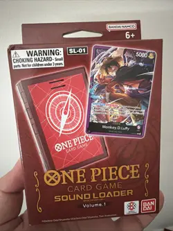 Monkey.D.Luffy (Sound Loader Vol. 1) OP05-060 One Piece Promotion Cards Foil - Image 1