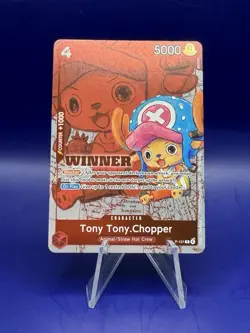 Tony Tony.Chopper Winner Pack 2026 Vol 2 Promo P-101 One Piece Card Game Bandai - Image 1
