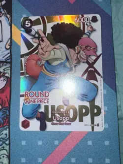 One Piece x Round 1 Usopp OP11-003 English Promo - Image 1