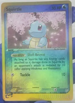 Squirtle 46/95 Reverse Holo Team Magma vs Team Aqua Pokemon Card 2004 NEAR MINT - Image 1