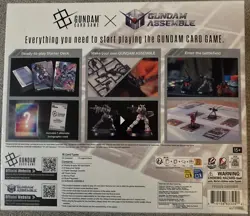 Gundam Card Game Heroic Beginnings ST01A assemble set Starter Deck Eng Open Box - Image 2