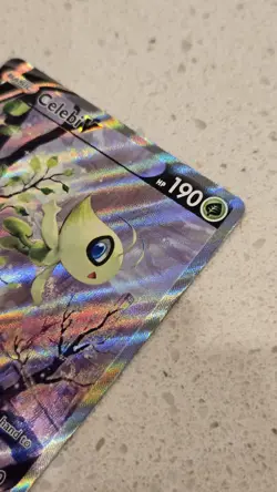 Pokemon TCG Celebi v Alternate Full Art Holo Card 245/264 Swsh08: Fusion Strike - Image 3