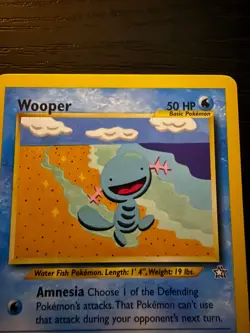 Pokemon Wooper Card Lot Neo Genesis Neo Discovery WOTC Vintage x2 - Image 4