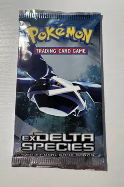 Pokemon TCG EX Delta Species Booster Card Pack Metagross Art FACTORY SEALED - Image 1