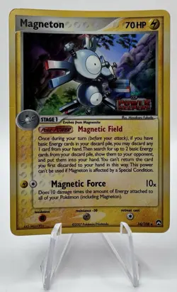 Magneton 16/108 Reverse Holo EX Power Keepers Stamped - MP Played - Pokemon Card - Image 1