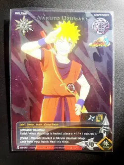 Naruto X Goku PROMO CARD NINJA STORM 3 PR-095 ENGLISH FOIL - Image 1