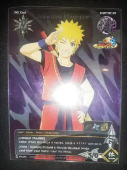 Naruto X Goku PROMO CARD NINJA STORM 3 PR-095 ENGLISH FOIL - Image 2