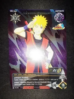 Naruto X Goku PROMO CARD NINJA STORM 3 PR-095 ENGLISH FOIL - Image 4