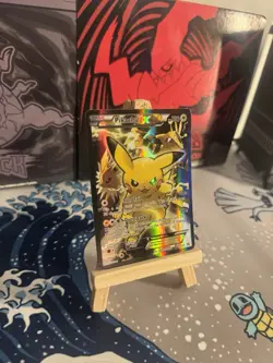 Pikachu EX XY124 Holo Pokemon TCG Card English 2016 XY Black Star Promo (HP) - Image 2