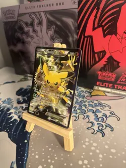 Pikachu EX XY124 Holo Pokemon TCG Card English 2016 XY Black Star Promo (HP) - Image 3