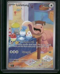 Lickitung 180/162 Holo Temporal Forces Pokemon Card 2024 Near Mint - Image 2