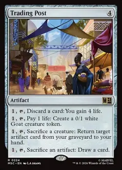 1x Trading Post NM Eng MTG - Marvel Super Heroes Commander - Image 1