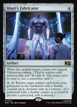 1x Shuri's Fabricator NM Eng MTG - Marvel Super Heroes Commander - Image 1