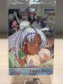 LAURA ROLLA GUNDAM Wafers Card Game TCG Japanese Japan BANDAI Vintage Anime - Image 1