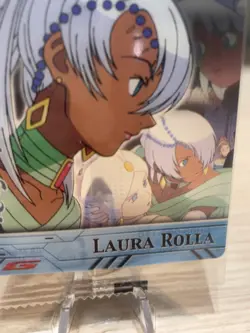 LAURA ROLLA GUNDAM Wafers Card Game TCG Japanese Japan BANDAI Vintage Anime - Image 2