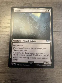 Magic the Gathering MTG Nazgul Near Mint - Image 2
