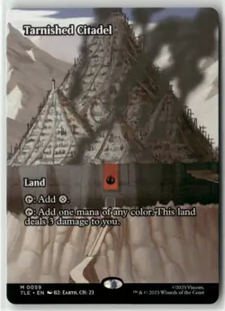 MTG Tarnished Citadel 0059 Regular (Borderless) Avatar TLE NM - Image 1