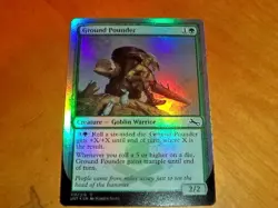 1x Foil - Ground Pounder - Magic the Gathering MTG Unstable - Image 1