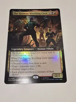The Ruinous Wrecking Crew (Extended Art) Marvel Super Heroes Foil - Image 1