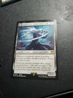 Final Fantasy Sephiroth, Fabled SOLDIER (Non-foil) 0115 Mythic MTG - Image 1