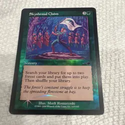 Wizards of the Coast Magic: The Gathering Skyshroud Claim Foil English #117/143 - Image 1