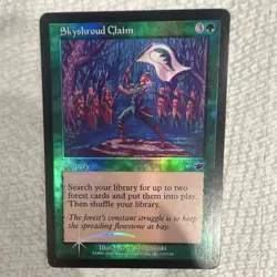 Wizards of the Coast Magic: The Gathering Skyshroud Claim Foil English #117/143 - Image 2