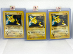 Pikachu Black Star Promo 4 The First Movie Pokemon Trading Card - Image 1