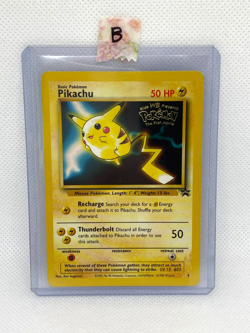 Pikachu Black Star Promo 4 The First Movie Pokemon Trading Card - Image 4