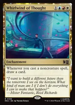 1x Whirlwind of Thought NM Eng MTG - Marvel Super Heroes Commander - Image 1