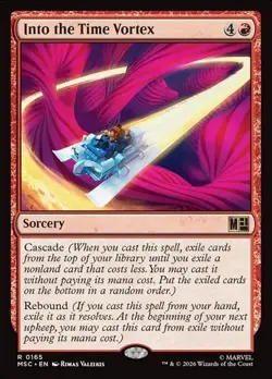 1x Into the Time Vortex NM Eng MTG - Marvel Super Heroes Commander - Image 1
