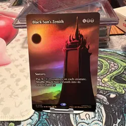 Wizards of the Coast MTG Black Sun's Zenith Secret Lair 2023 Rare Foil EN 0022 - Image 1